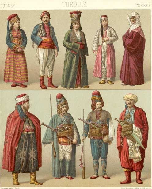 Одежда Османской империи 15 век