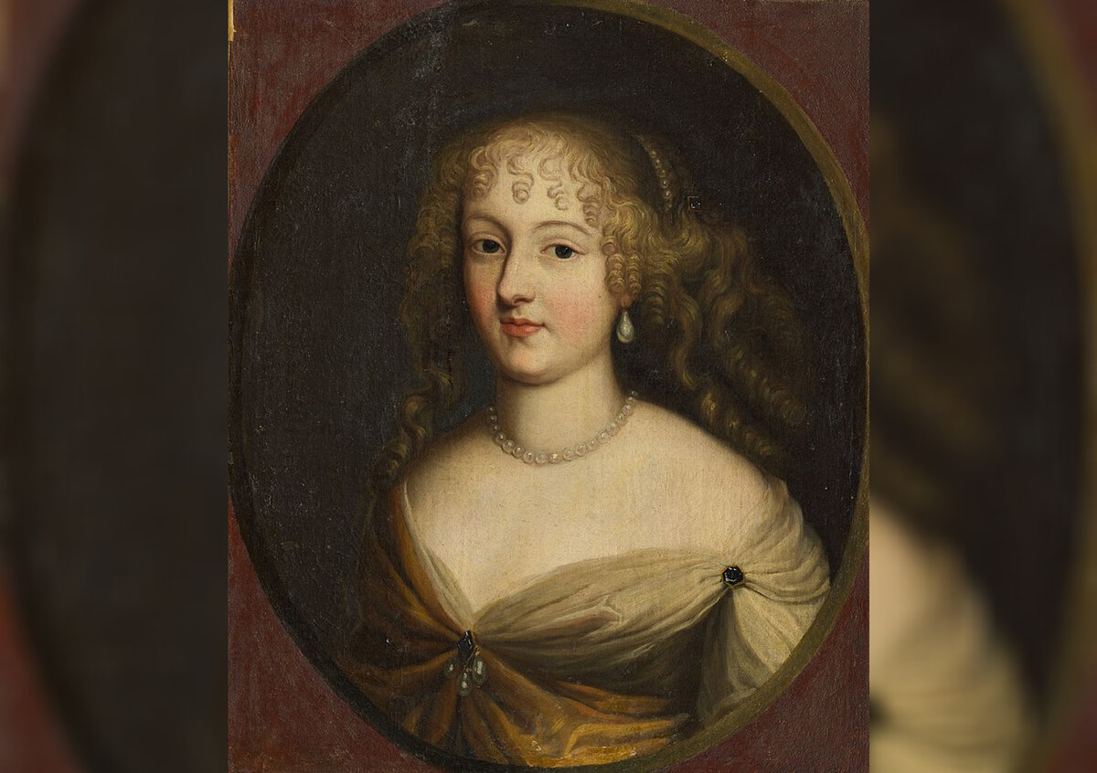 Портрет Нинон де Ланкло. Неизвестный художник