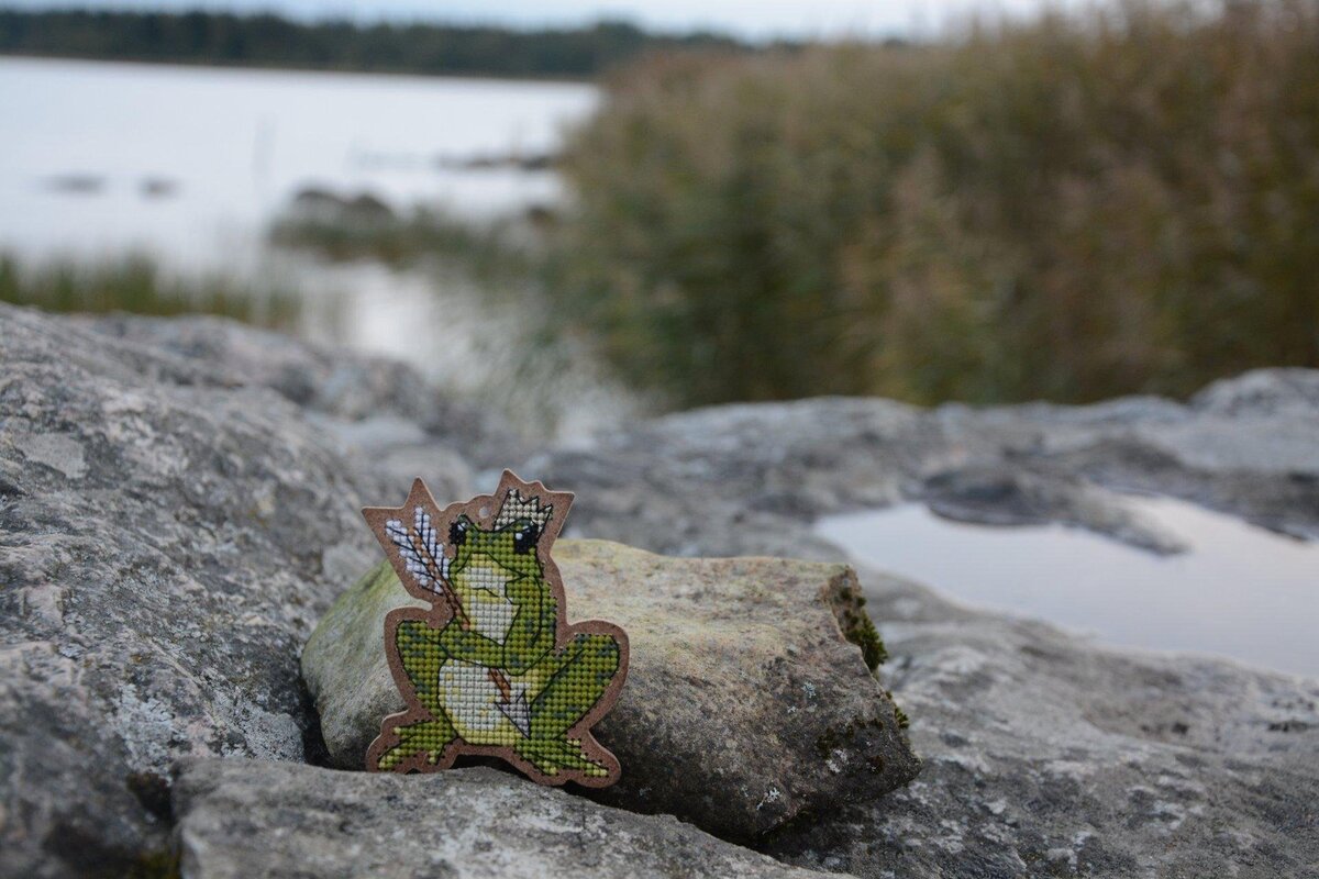 Фото: Рукоделие в УСАДЬБУШКЕ. Царевна-Лягушка. Вышивка