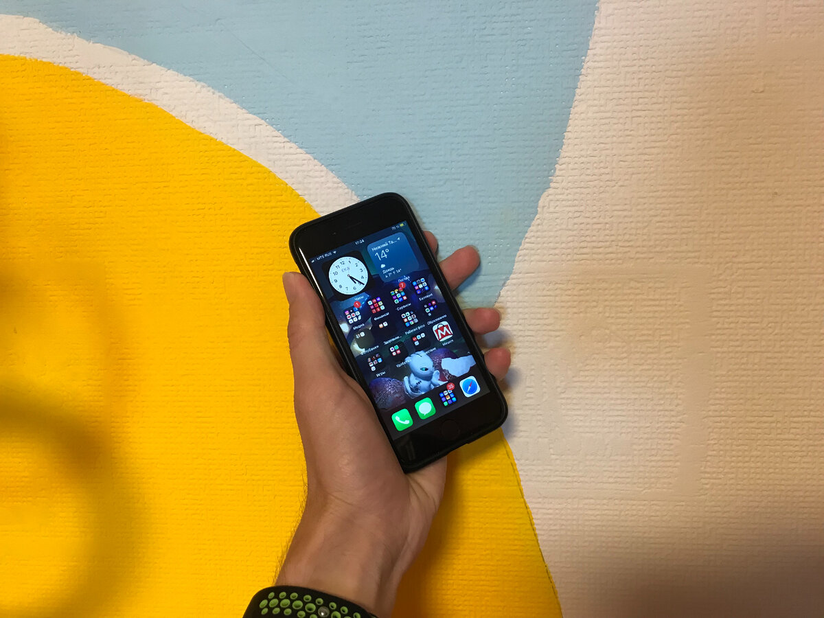 Лицевая панель моего iPhone 7 на 128 ГБ