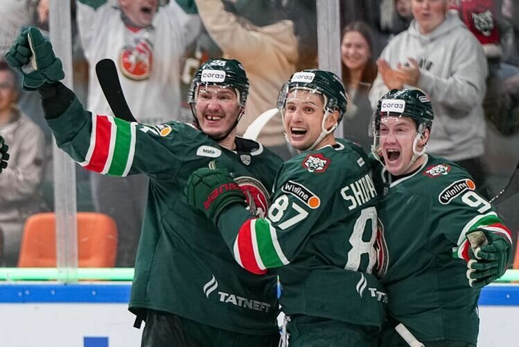    «Ак Барс» выиграл в первом домашнем матче сезона Фото: ak-bars.ru