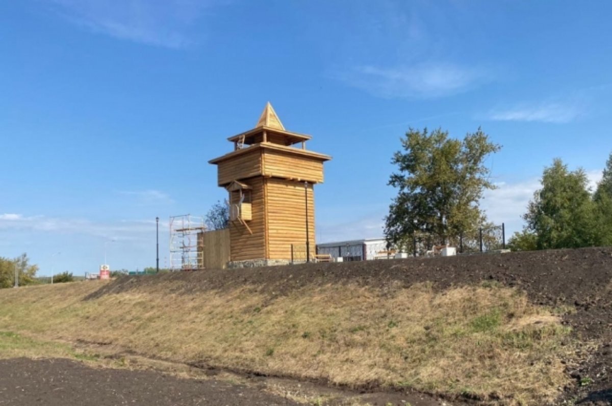    Реконструкцию сторожевой башни в Мокшане завершат в сентябре