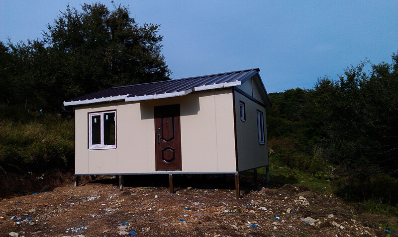 Вид построенного дома