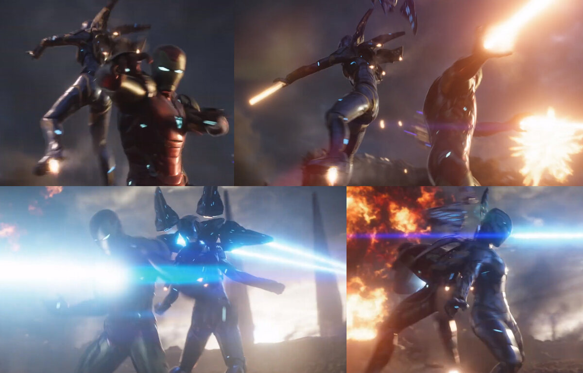 Кадры из промо "Мстители: Финал"