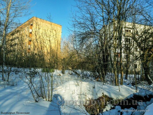 Город-призрак в Чернобыльской зоне отчуждения