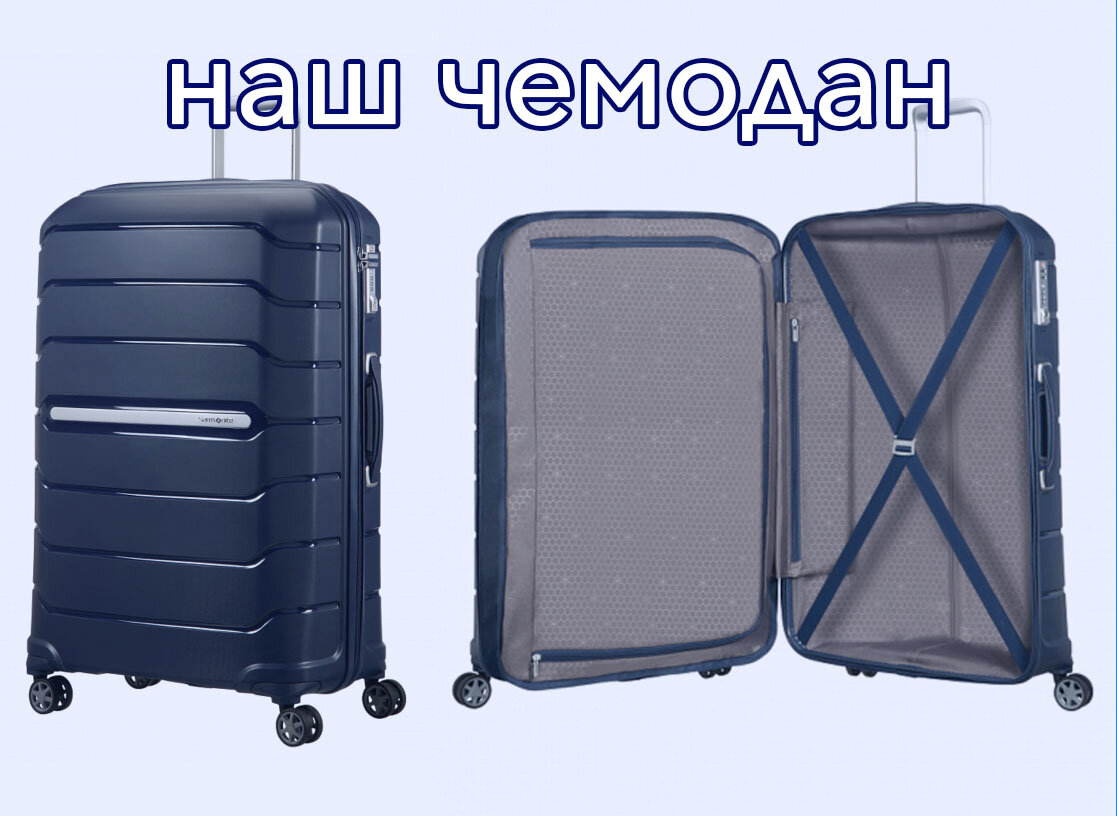 Чемодан покупали в одном известном сумочном магазине :))