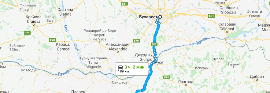    Пограничный переход КПП "Русе-Дунав мост"