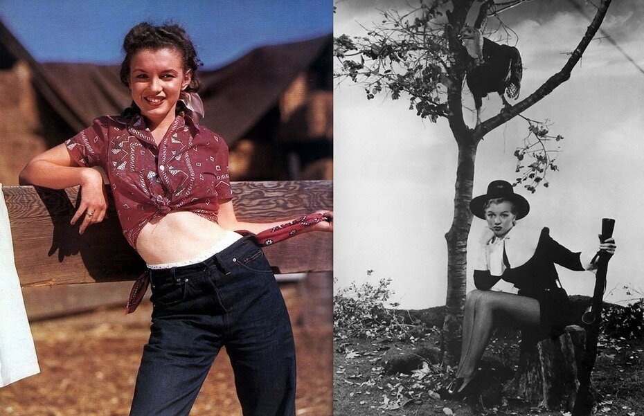 Мэрилин в юности