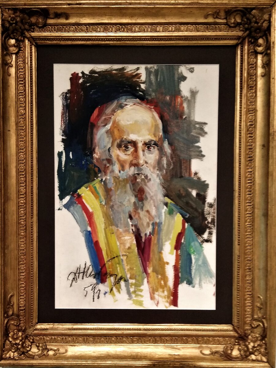 "Портрет Димитриуса Лонга", 1959, холст , масло
