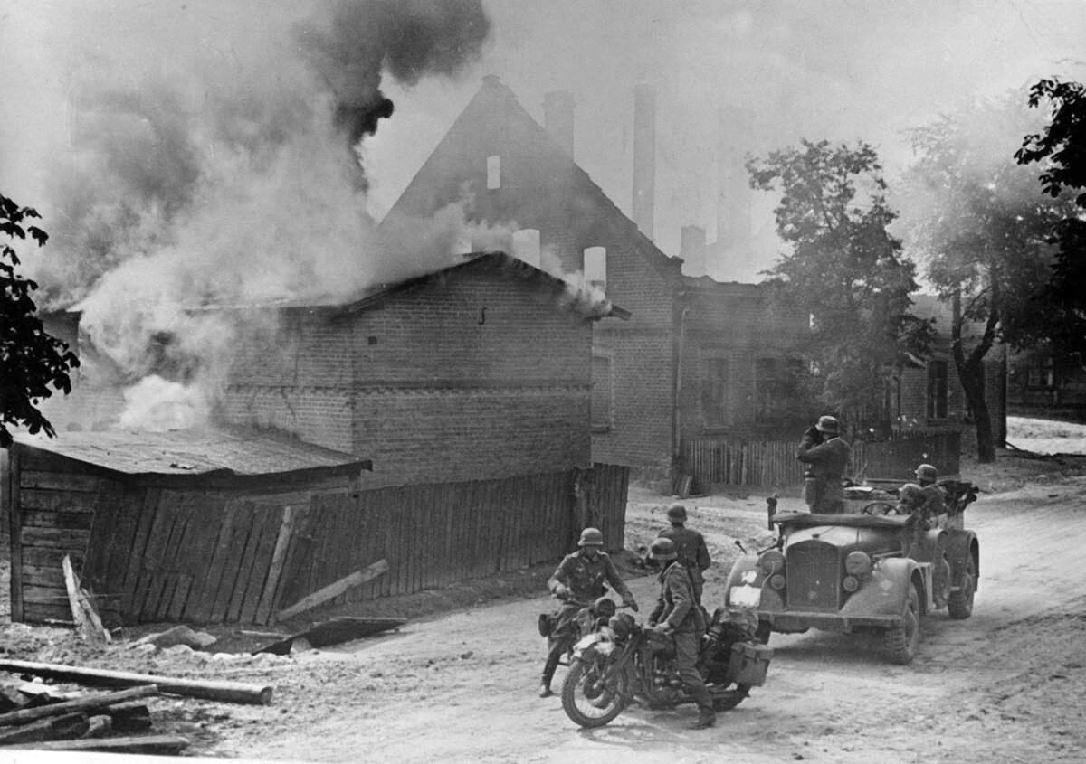 Вторжение немцев в Польшу 1939