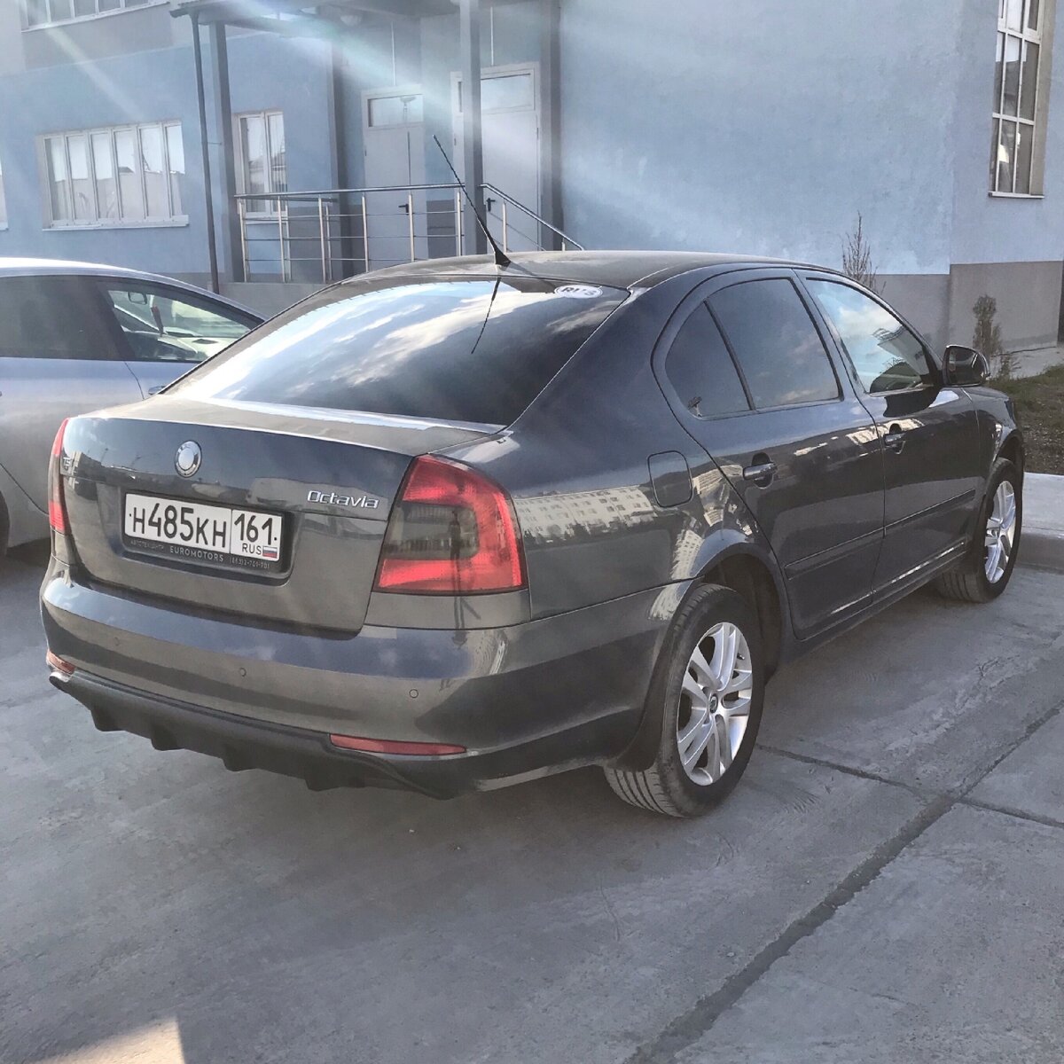 Октавия с новым диффузором