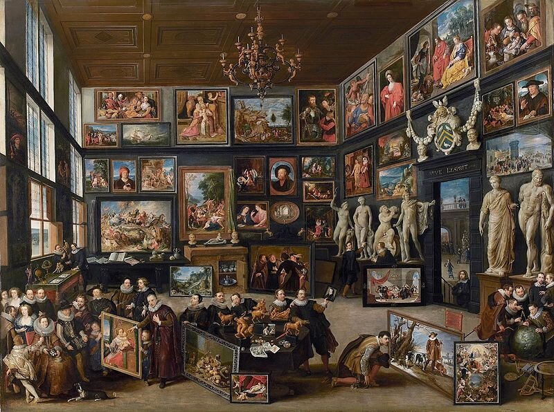 Виллем ван Хахт, The Gallery of Cornelis van der Geest.