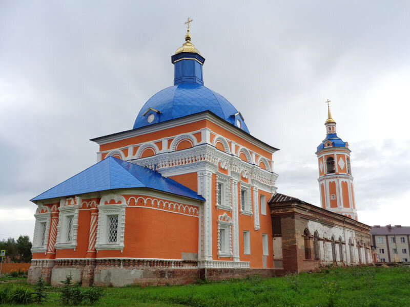 Вятское барокко. Церковь Троицы Живоначальной, село Бахта. Церковь Вятское Барокко. Пасегово. Церковь Троицы Живоначальной, село Волково.