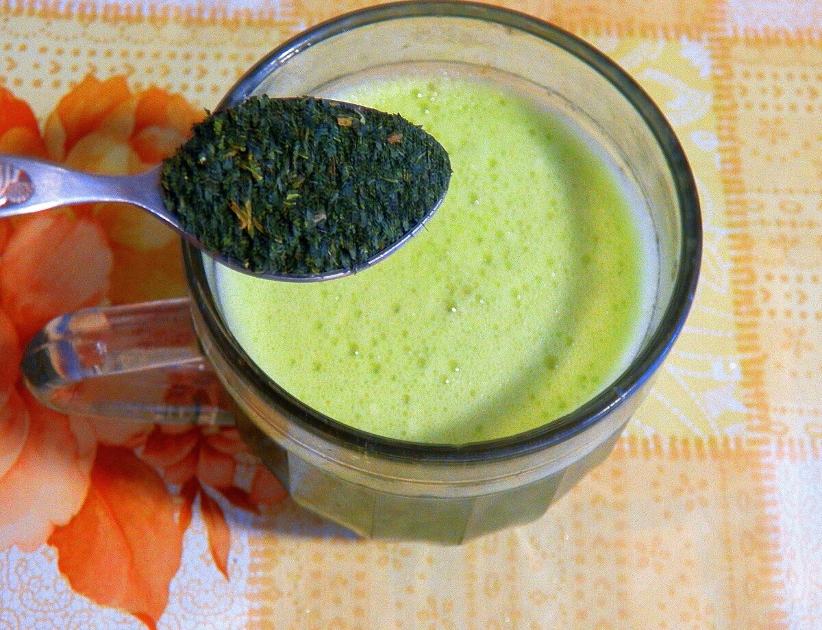 Витаминный крапивный сок