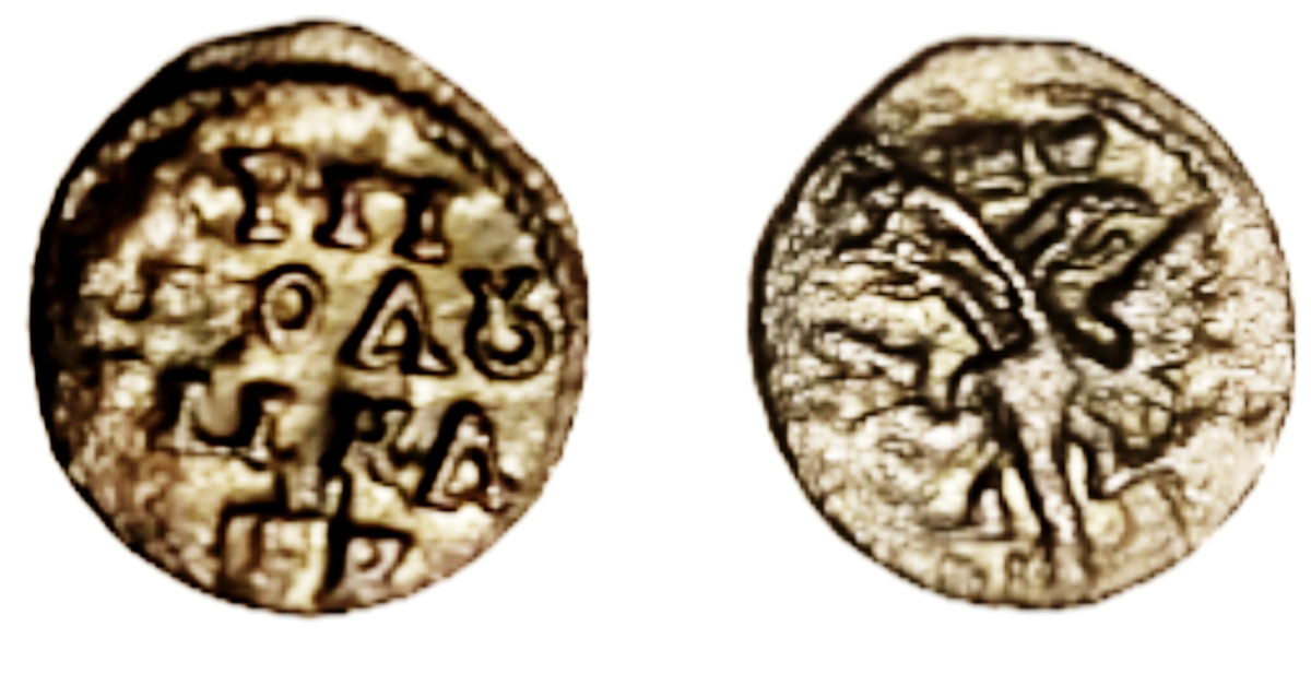 Полушка 1720 года