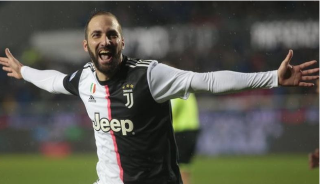 Гонсало Игуаин забил пять голов в 15 матчах за «Ювентус» в этом сезоне