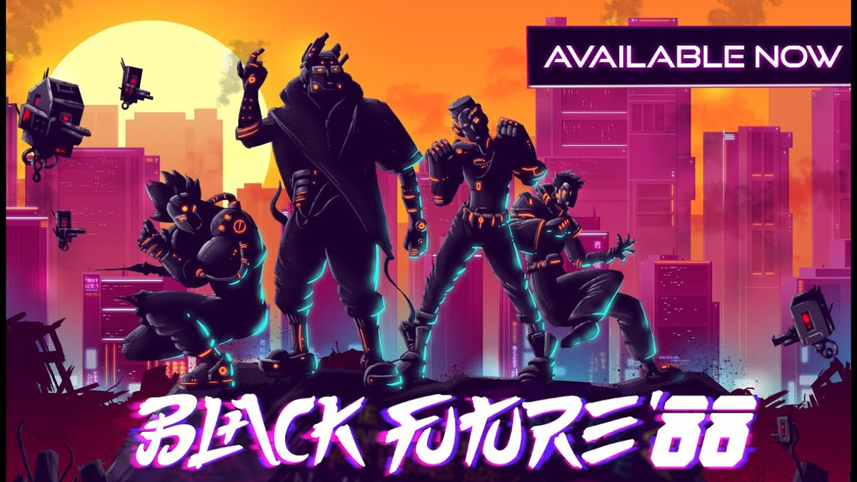 Future is black. Black Future '88. Синт панк. Игра Генезис лайф. Black Future 88 [NSW, русские субтитры] (us).