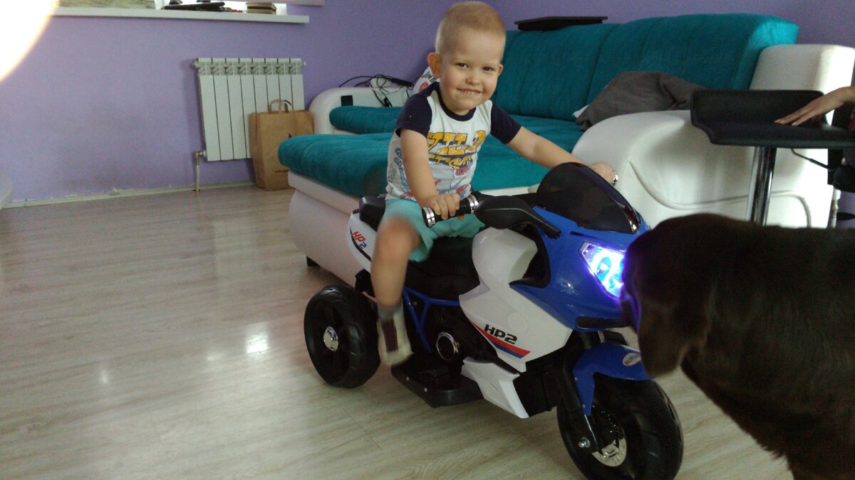 К врачам я люблю ездить на своем моцике.