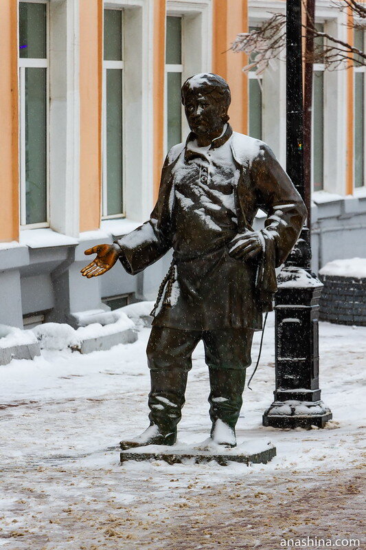 Скульптура «Нижегородский купец», Нижний Новгород