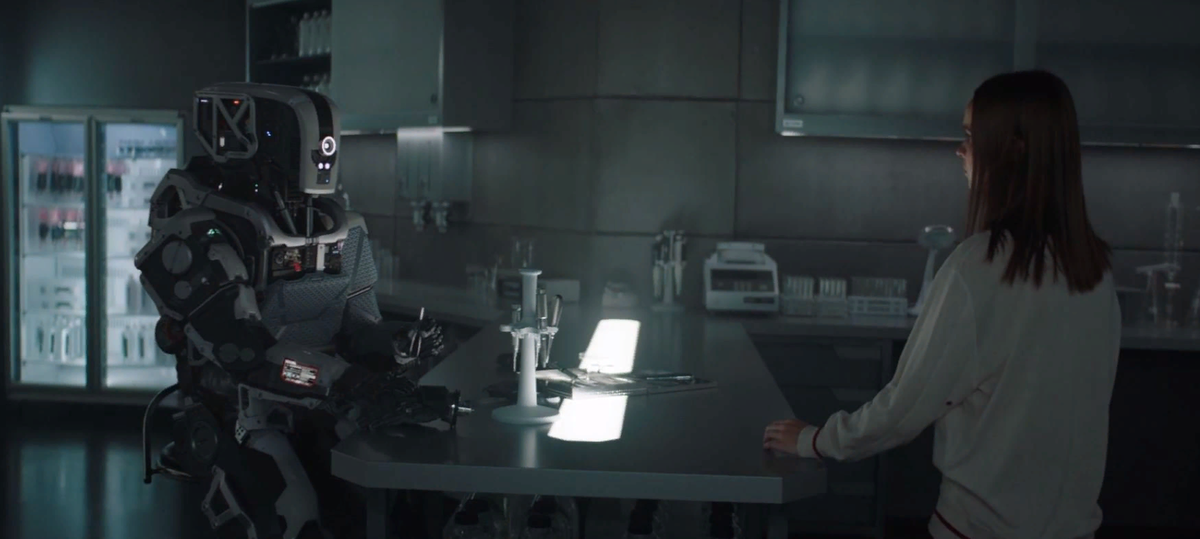 Кадр из фильма "Дитя робота".