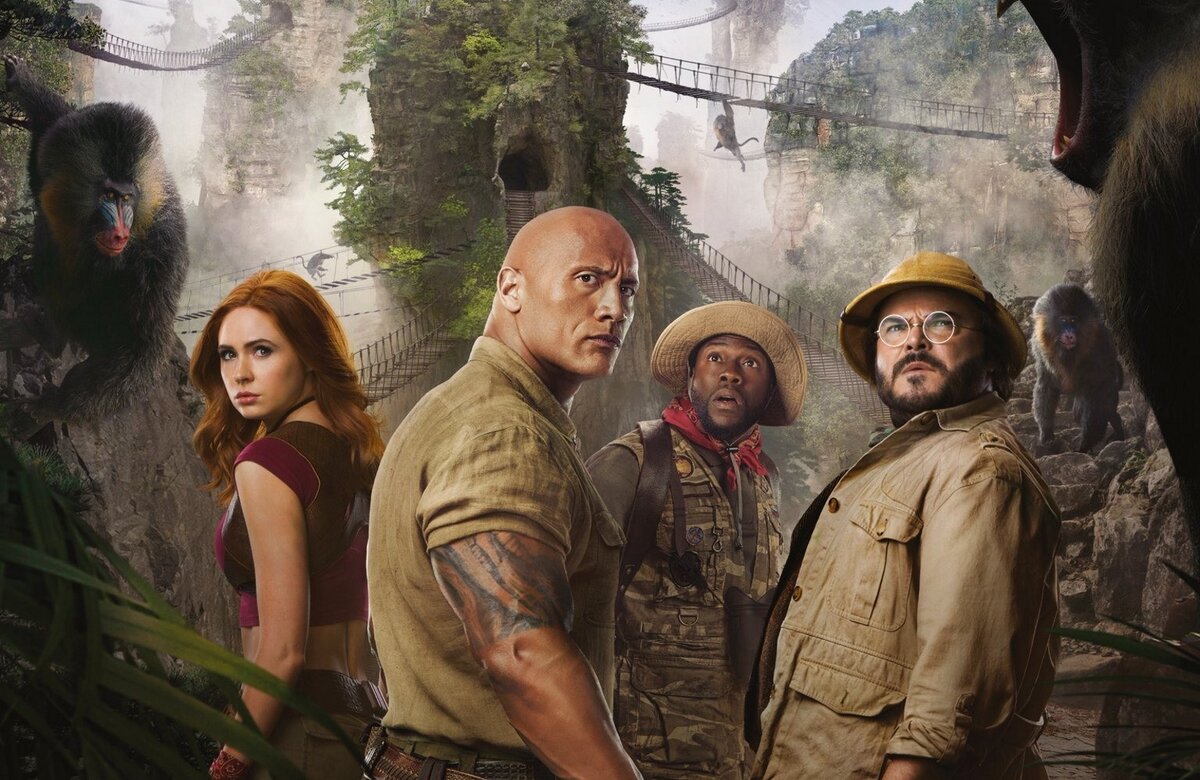 Джуманджи новый уровень.