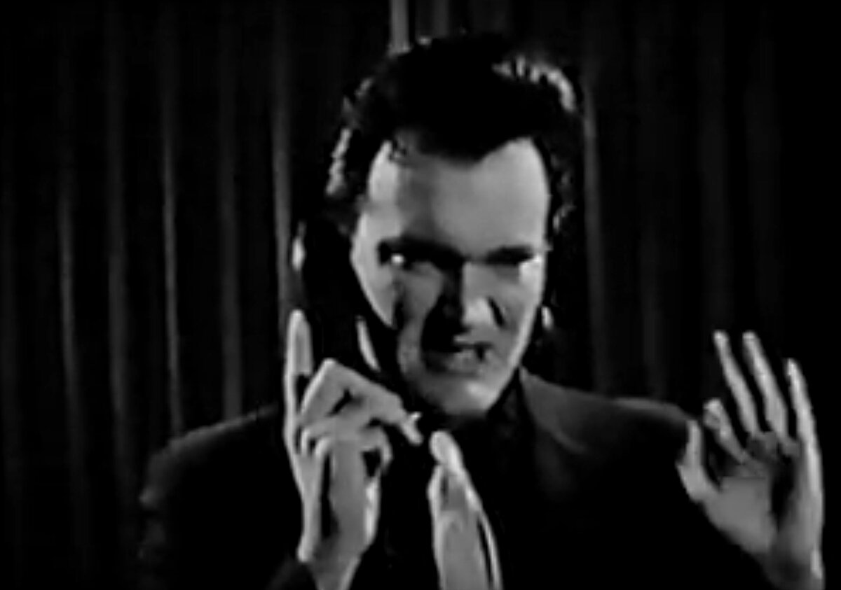 Квентин Тарантино в фильме «День рождения моего лучшего друга» (1987) / Фото: Скриншот с сайта youtube.com