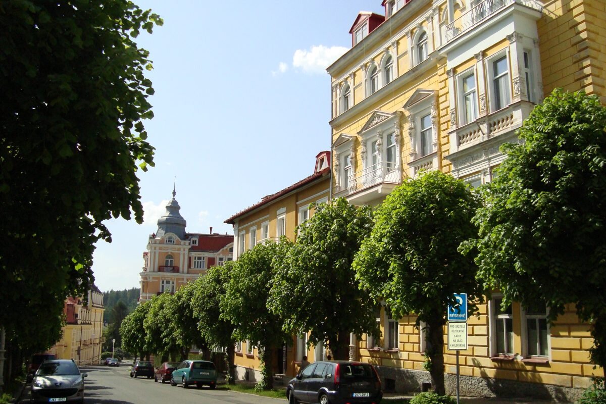 По пути из Марианских Лазней в Ходову Плану