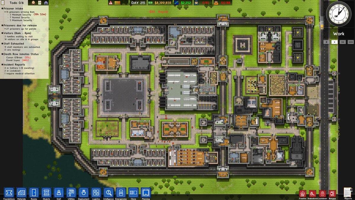 Prison architect последняя версия на русском