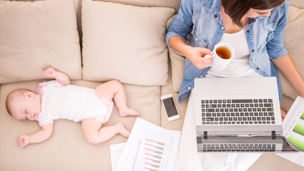 Работа для мам в декрете (картинка взята из открытых источников)