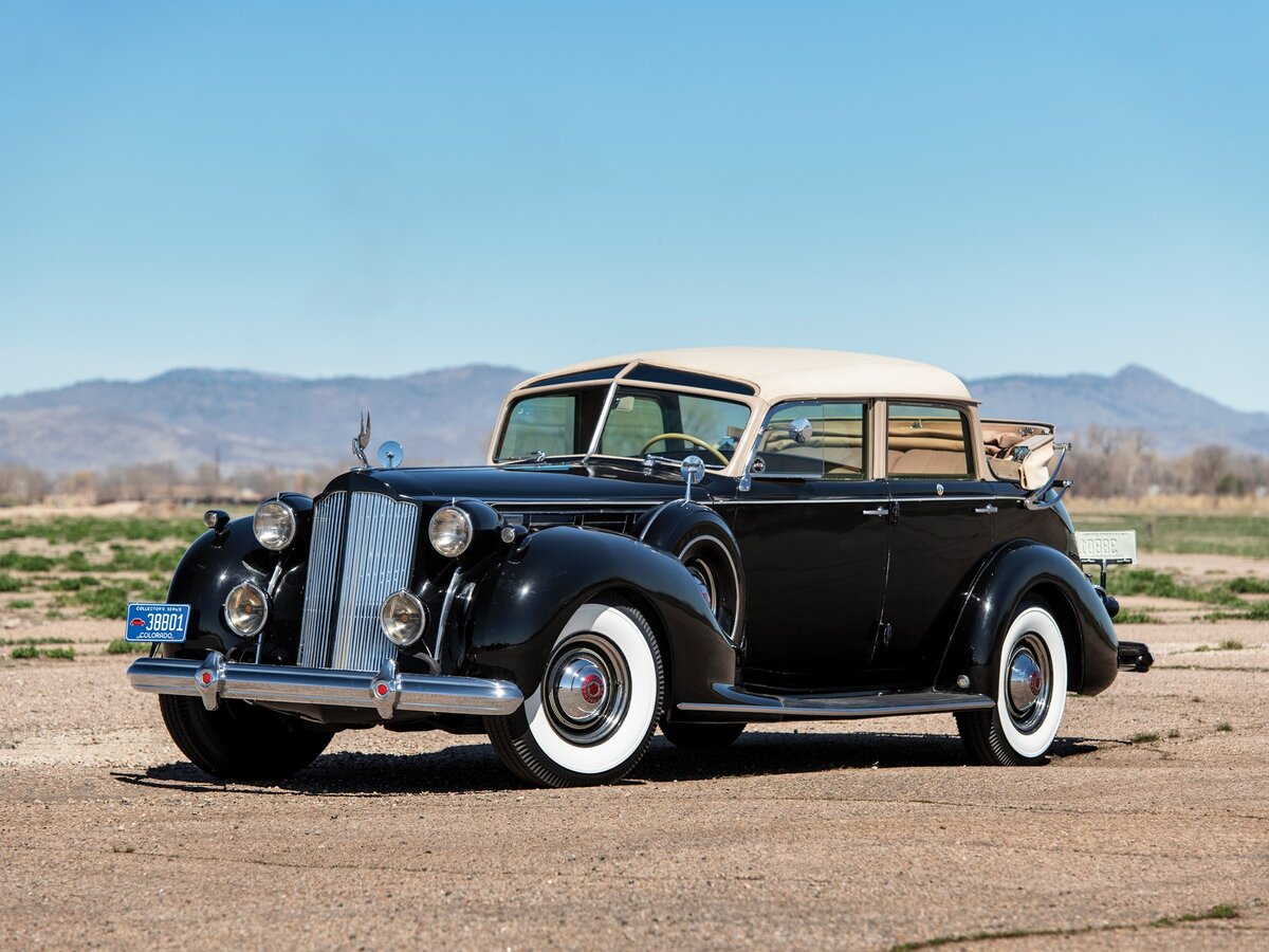 1938 Packard Twelve Touring Cabriolet by Brunn