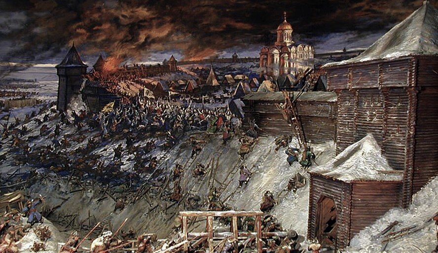 1169 год Андрей Боголюбский  захватил и сжег город Киев