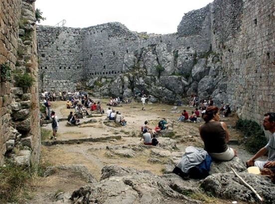 Внутренний двор крепости