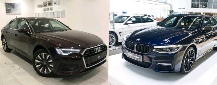 Audi A6 и BMW 5 (Яндекс.Картинки)