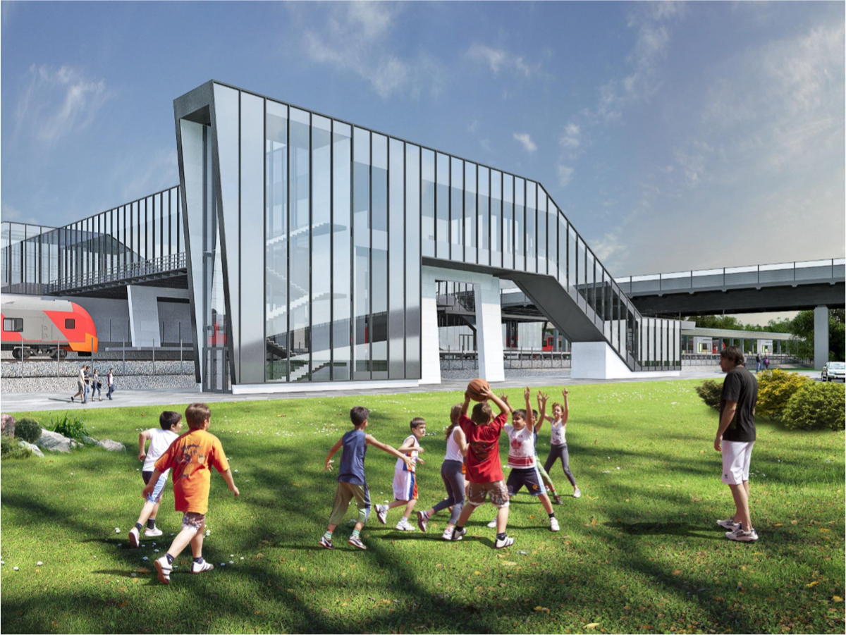 Вид со стороны Котовского залива (виден путепровод проспекта Пацаева, слева по ходу выезда в сторону микрорайона Водники)