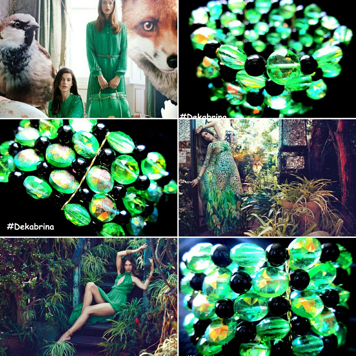 Браслеты собственного изготовления. Фото красоток для коллажа взяты из открытых источников и используются в эстетических целях