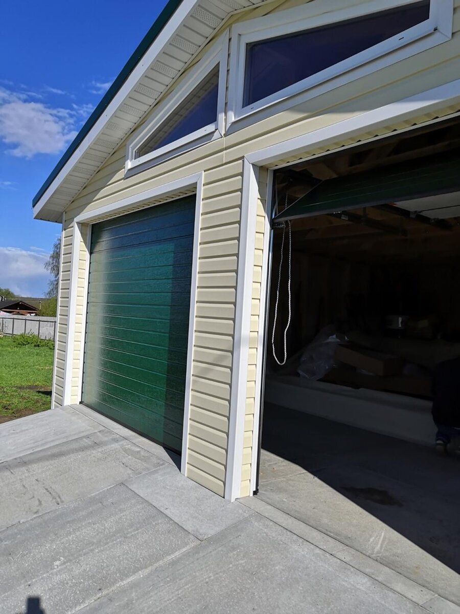 Фасад гаража