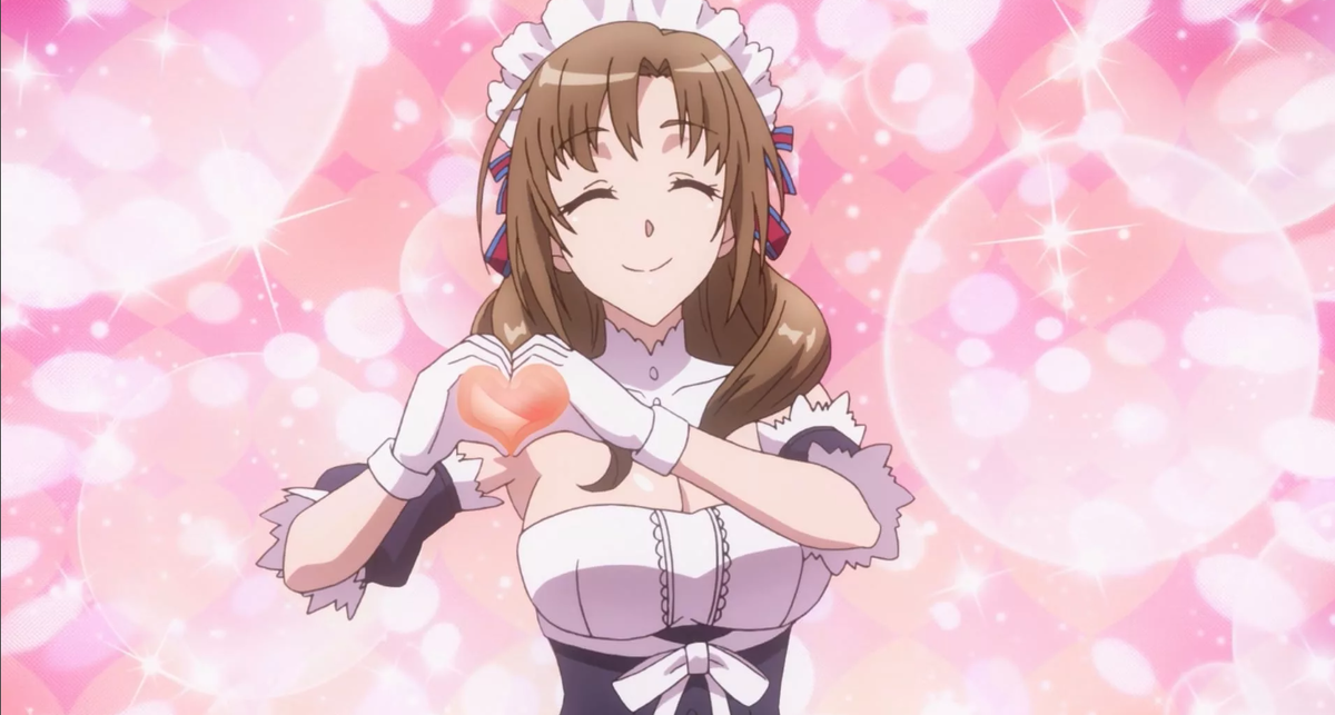 Фото из аниме "Tsuujou Kougeki ga Zentai Kougeki de 2-Kai Kougeki no Okaasan WA Suki desu ka?".