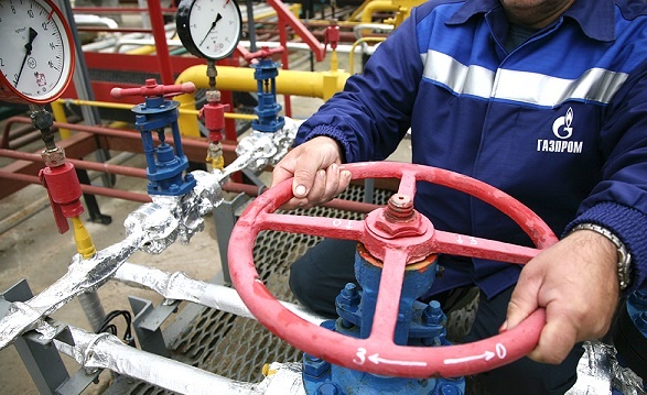 "Газпром" перекрывает трубу