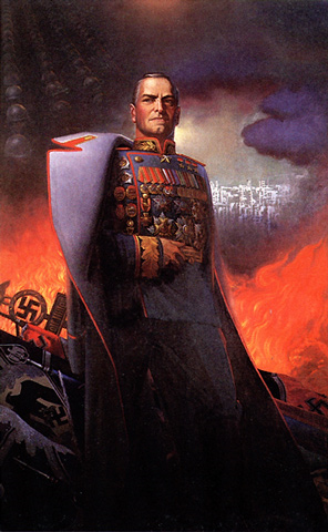 «Маршал Жуков». Портрет работы Константина Васильева