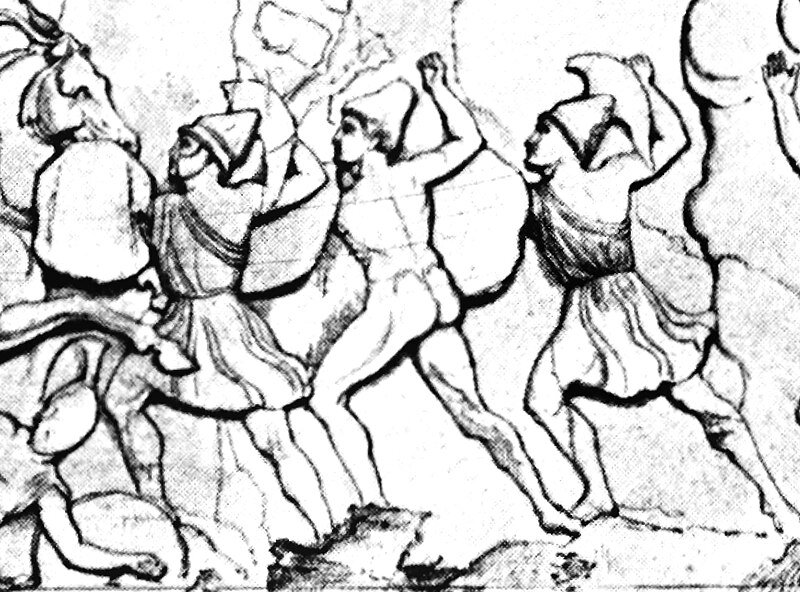 Ификратовы пельтасты  – виденье современников 