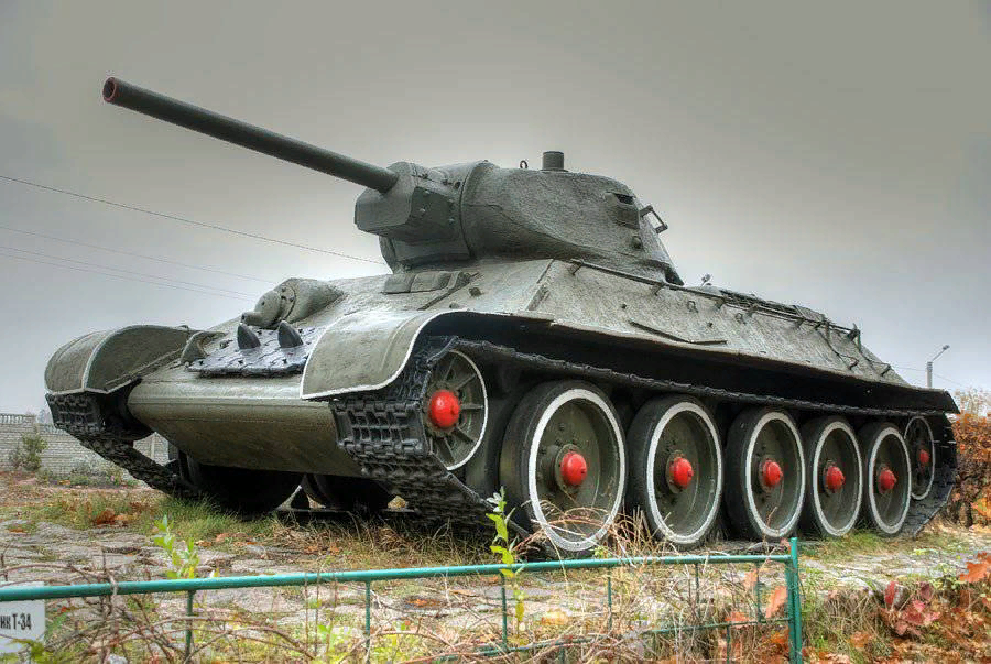 Т-34 с 76-мм пушкой