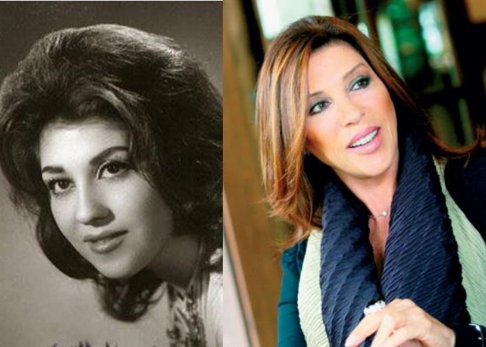 Небхат Чехре в молодости и сейчас