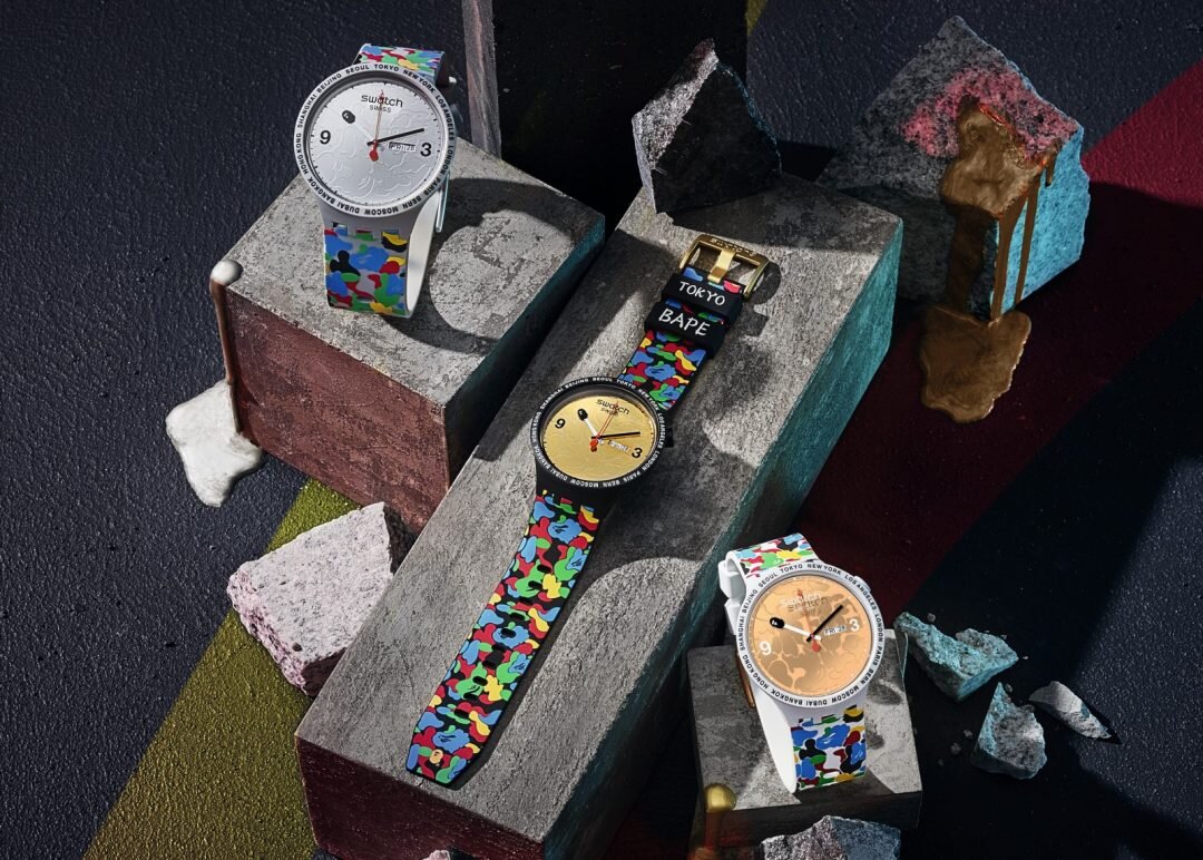 X bape swatch clearance