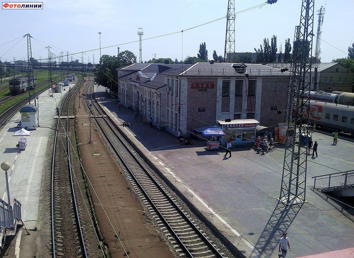 Жд станция лихая фото