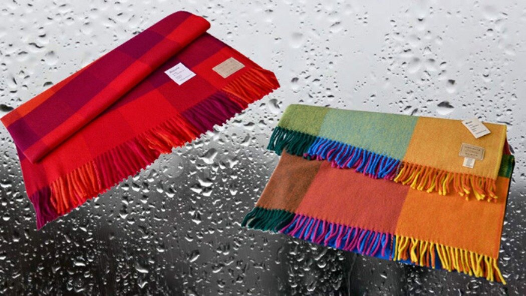 Пледы и натуральной шерсти Steinbeck. Источник фото-контента: Posteleon.ru