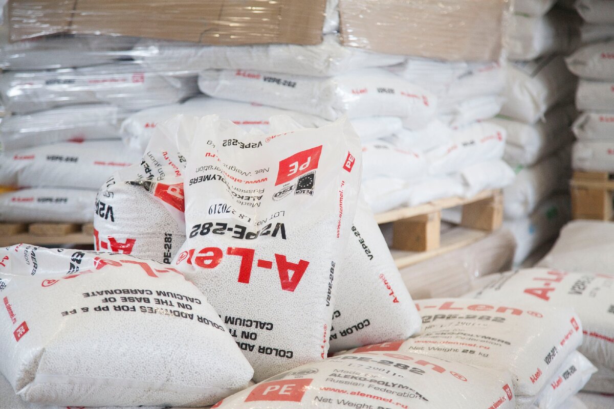 Гранулы PE на складе