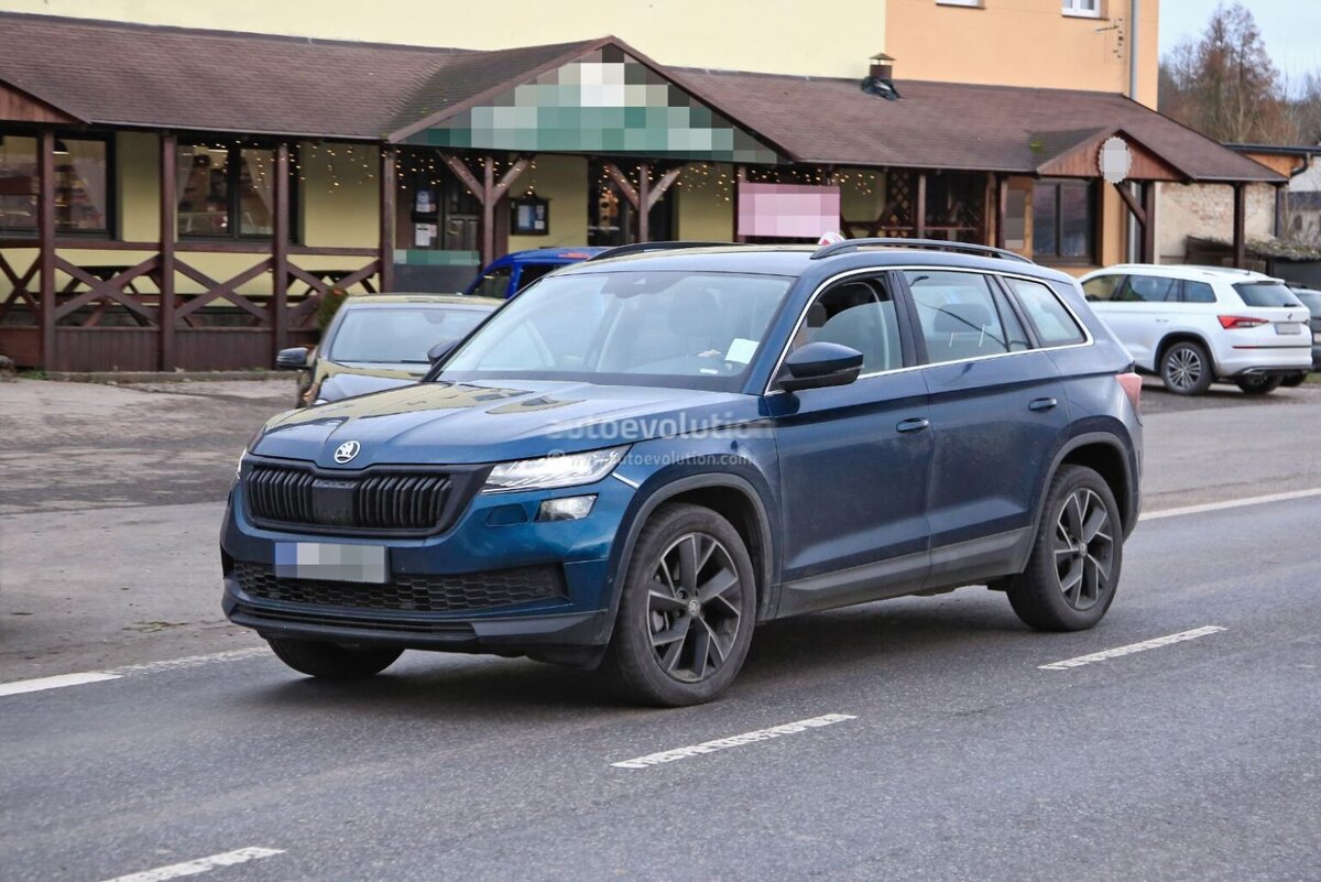 Skoda kodiak 2021 рестайлинг отличия