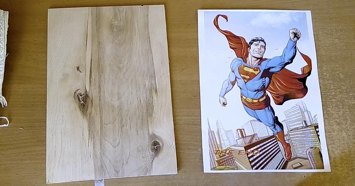 Как перенести рисунок с бумаги на дерево