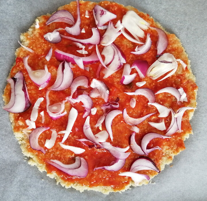 Лук (у меня был красный)