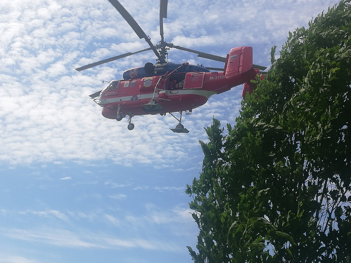 Вертолет КА-32 А Московского авиацентра